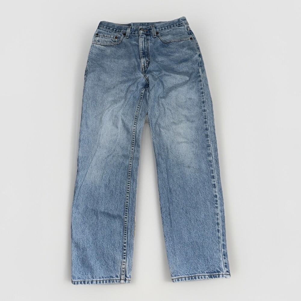 Levi’s Relaxed Straight Leg Jeans Blue 31x31 Made in Mexico Medium Wash